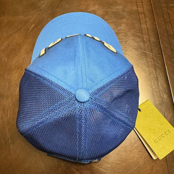 New Authentic Gucci Logo Baseball Hat Size L - Picture 8 of 16